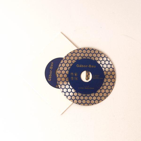 Gyémánt vágó-és csiszolókorong 2 oldalas 125mm