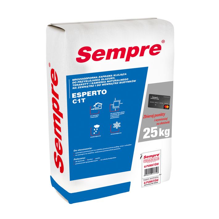 Esperto C1T csemperagasztó 25kg Sempre