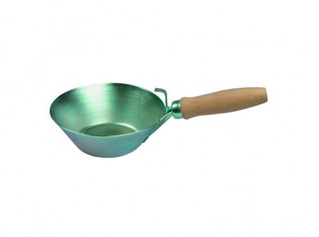 Kőműves serpenyő 180mm horganyzott