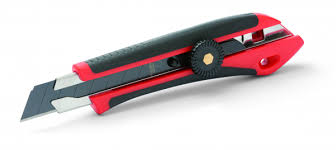 Samurai Black Secure 18mm vágókés,fém pengevezető,rögzítőcsavarral