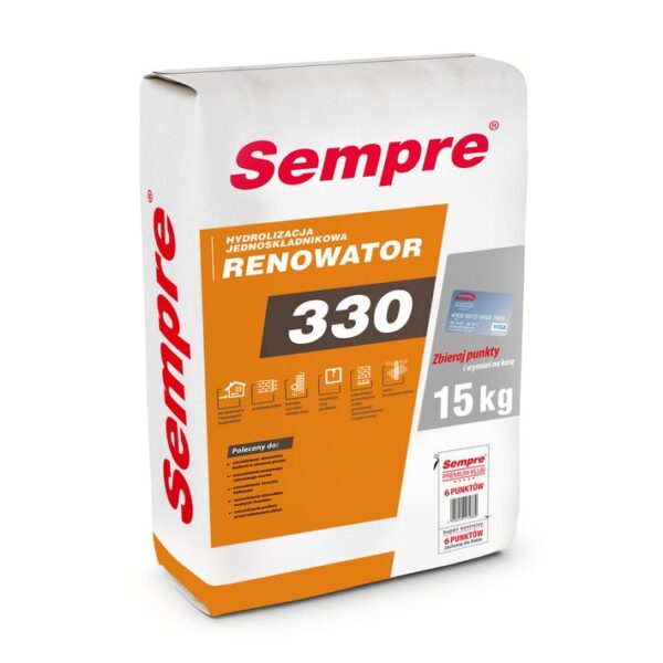 Renowator330 egykomponensű vízszigetelő 15kg