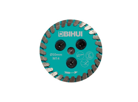 BIHUI gyémánttárcsa vágáshoz-csiszoláshoz 50mm