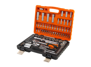 KENDO 1/4"+1/2" dugókulcs és bitkészlet 94r 90593 Z35