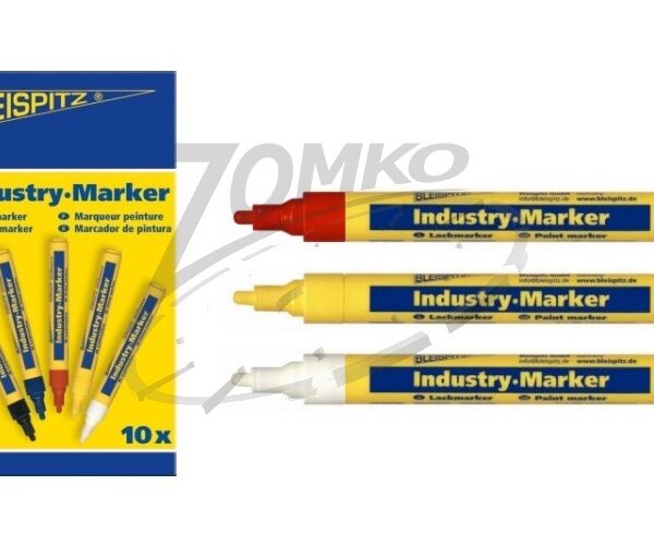 Jelölőfilc ipari d 4mm FEHÉR BLEISPITZ