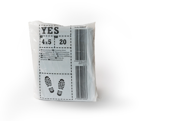 YES SM 4*5m takarófólia újrahasznosított LDPE