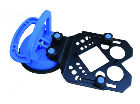 Csempefúró sablon állítható, vákumos rögzítéssel 4-87mm