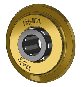 Csempevágó görgő 4N széria D16mm Titán