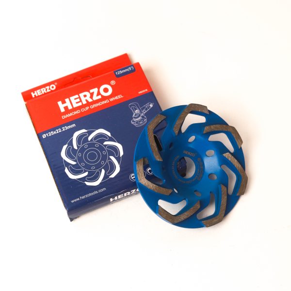 Herzo gyémánt betoncsiszolótárcsa spec.mintával 125mm