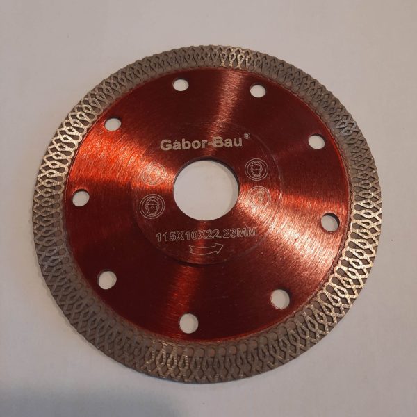 Gyémánttárcsa 115mm Piros