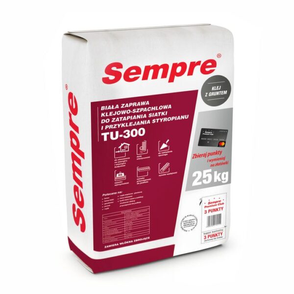 Kőzetgyapot ragasztóhabarcs TU-300 Sempre