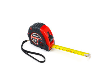 Mérőszalag gumírozott 5m*19mm BERGER