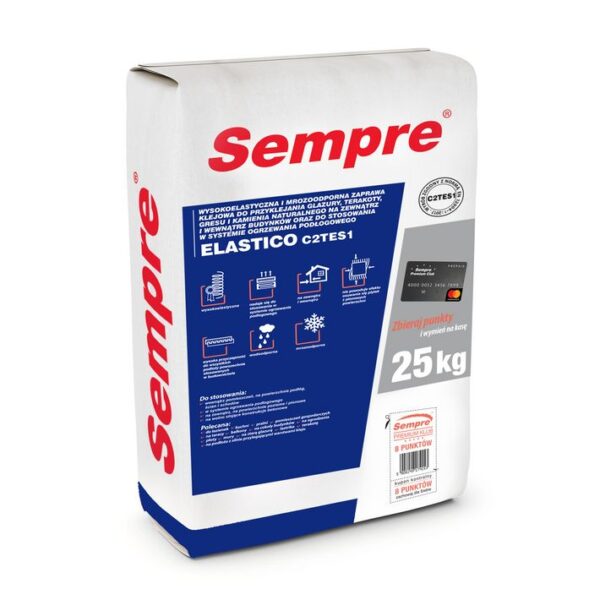 Elastico C2TES1 csemperagasztó 25kg Sempre