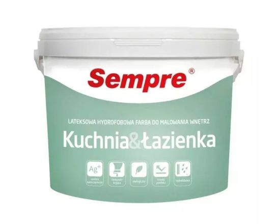 Konyha/Fürdőszoba beltéri latex falfesték 5L