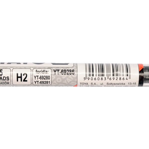 YATO Ácsceruza grafit betét 110mm szürke H2 (5db)
