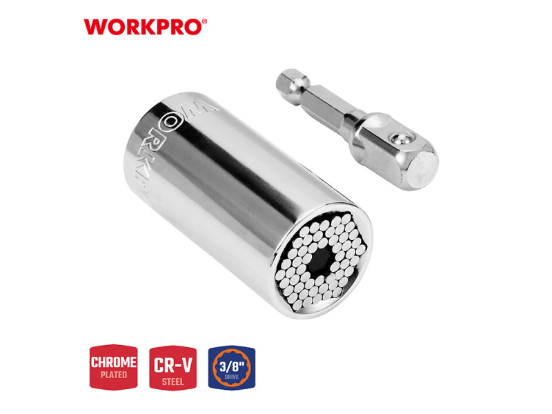 WorkPro Dugókulcs univerzális 7-19mm