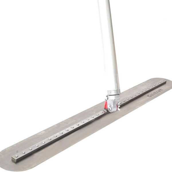 Goldblatt Beton simító acél, nyéllel 914x127mm
