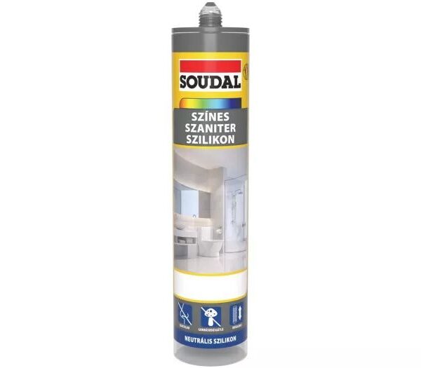 Szaniter szilikon COLOR EzüstSzürke 310ML