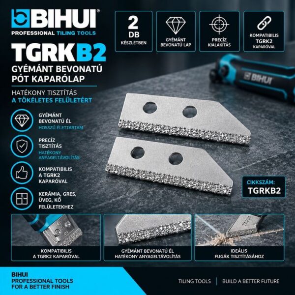 BIHUI Fugakaparó tartalék penge 2db/cs