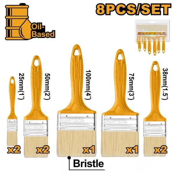 INGCO Ecset készlet 8 részes